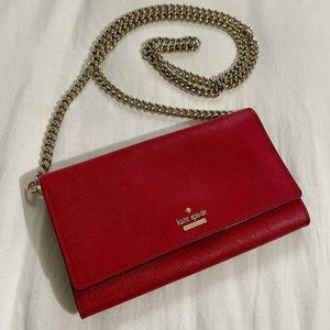 Kate Spade Chain Wallet/Clutch